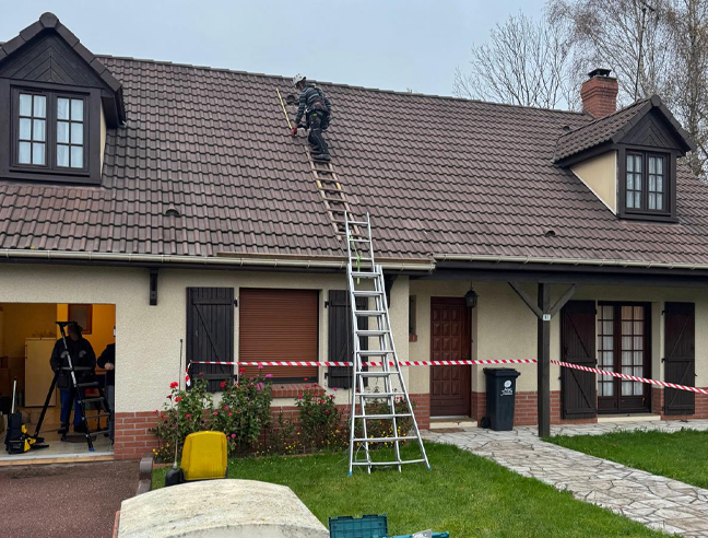 Pose de panneaux photovoltaïques réalisée par MDT Solaire
