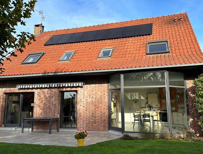 Panneaux photovoltaïques installés par MDT Solaire