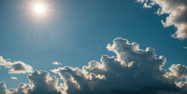 Panneaux solaires captant l'énergie du soleil